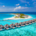 Maldives overwater bungalows