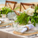 Wedding dining table on the beach in Bali