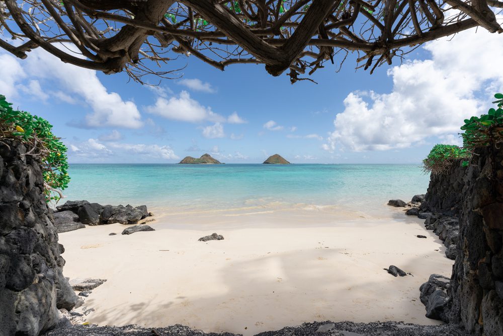 Lanikai Beach, Kailua, twin islands