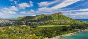 Hawaii Travel Tips for First Timers: Things to Know Before You Go Aerial view of Waikiki Beach and Diamond Head Mountain, Oahu Island, Hawaii
